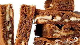 Пряники с белым шоколадом