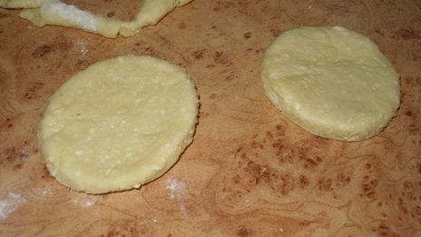 творожные пряники с начинкой