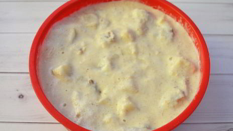 диетическая грушевая шарлотка