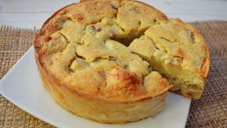 диетическая грушевая шарлотка