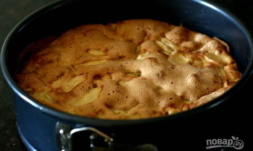 Рецепт домашняя шарлотка с яблоками