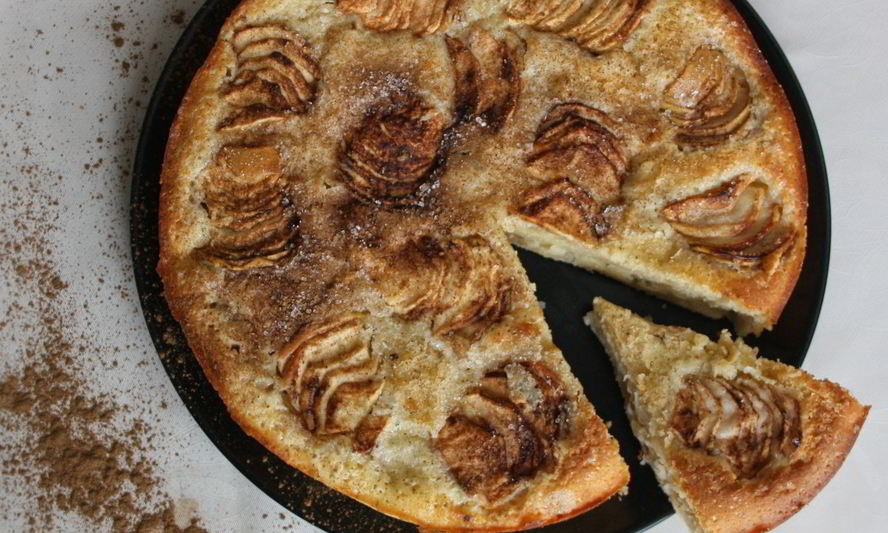 Рецепт двухслойная шарлотка