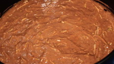 кабачковая шарлотка