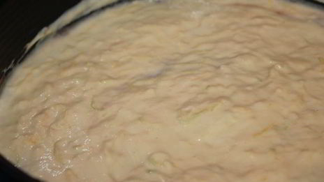 кабачковая шарлотка