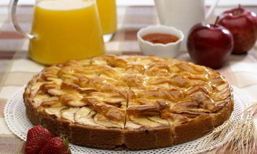 Рецепт классическая шарлотка на простокваше