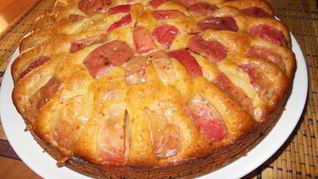 Медовая шарлотка