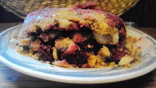 Мини шарлотка по-скандинавски