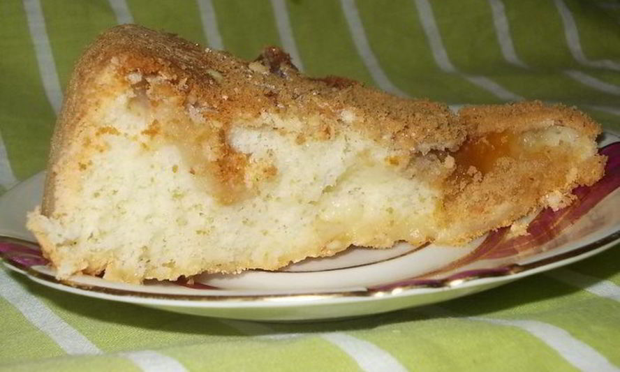 Рецепт пирог шарлотка на пенсии