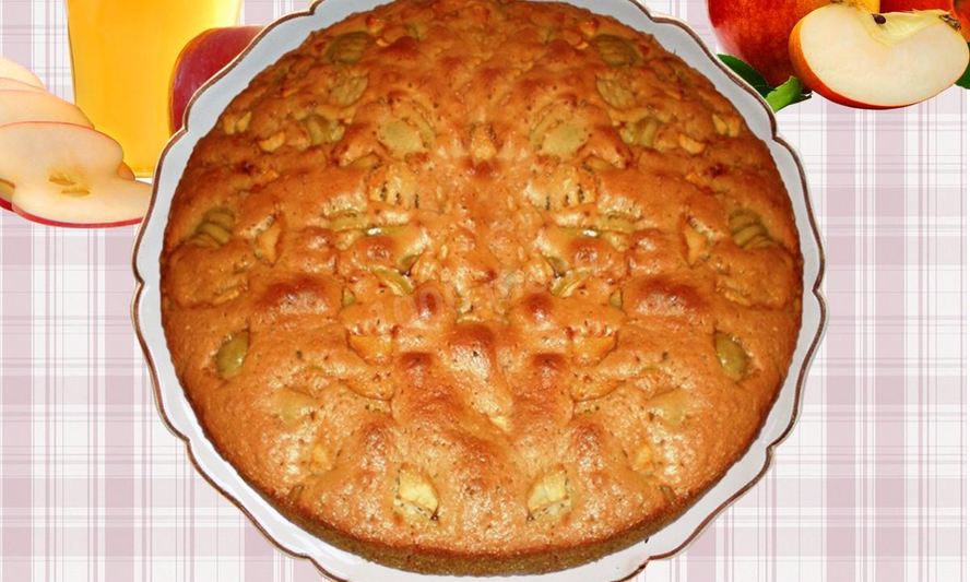 Рецепт пирог шарлотка в мультиварке