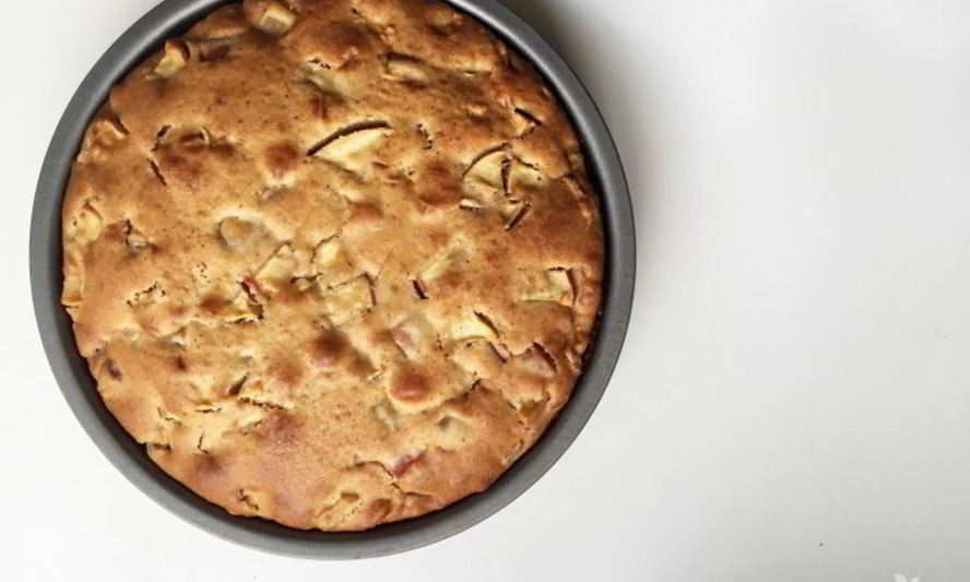 Рецепт простая шарлотка с яблоками