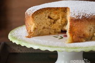 Шарлотка без масла