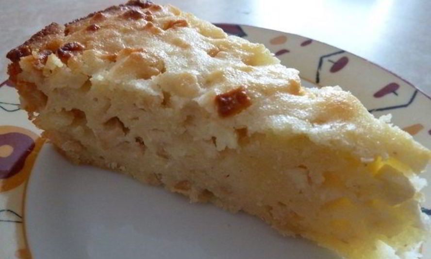 Рецепт шарлотка без муки