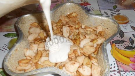 шарлотка бисквитная воздушная