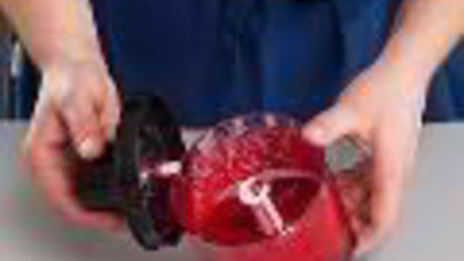 шарлотка из черного хлеба с яблоками и брусникой