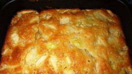 шарлотка на кефире