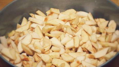 шарлотка на песочном тесте