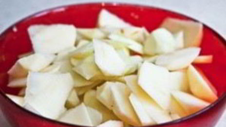 шарлотка на простокваше с яблоками