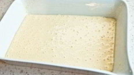 шарлотка на простокваше с яблоками