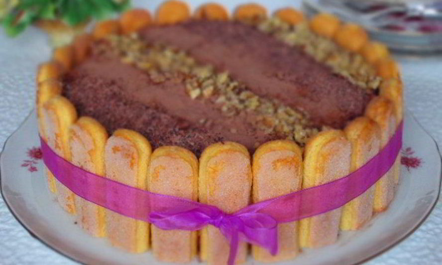 Рецепт шарлотка ореховое тирамису