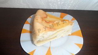 Шарлотка с грушами в мультиварке