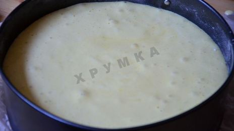 шарлотка с карамелью