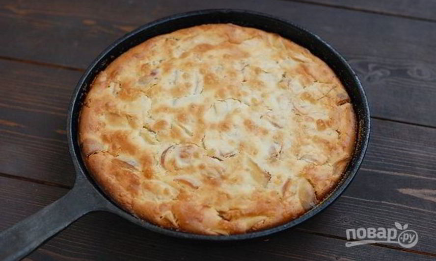 Рецепт шарлотка с кефиром