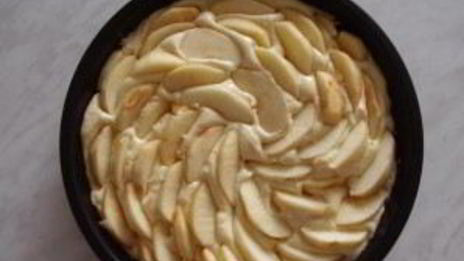 шарлотка с разрыхлителем