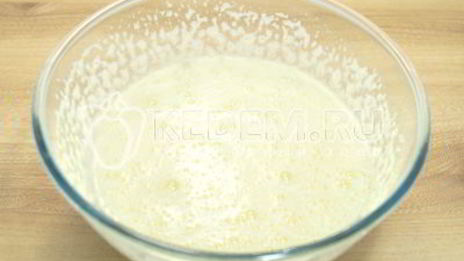 шарлотка с творогом и яблоками