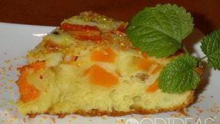 Шарлотка с тыквой