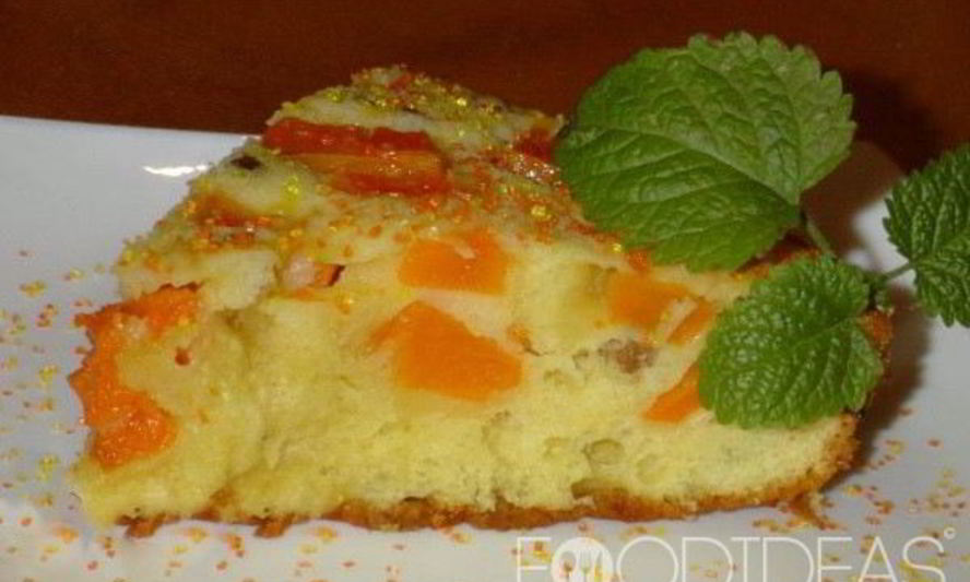 Рецепт шарлотка с тыквой