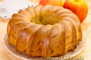 Шарлотка с яблоками