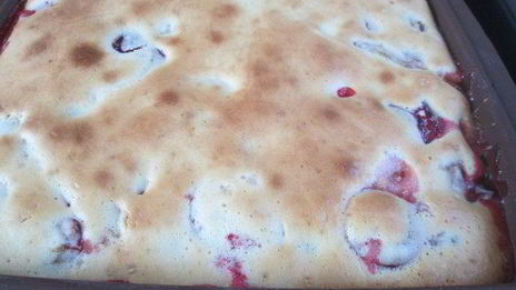 шарлотка сметанная слава сливам