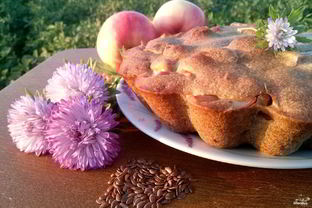 Вегетарианская шарлотка без яиц