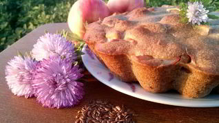 Вегетарианская шарлотка без яиц