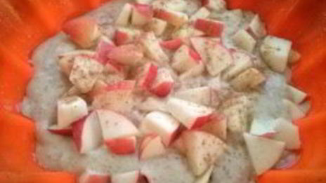 вегетарианская шарлотка без яиц