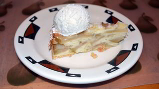 Яблочная шарлотка простая