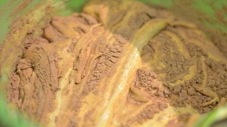 шоколадно-трюфельный рулет