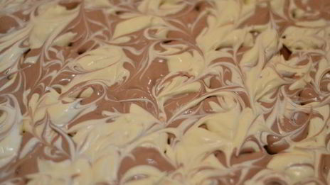 шоколадно-трюфельный рулет