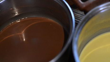 шоколадно-трюфельный рулет