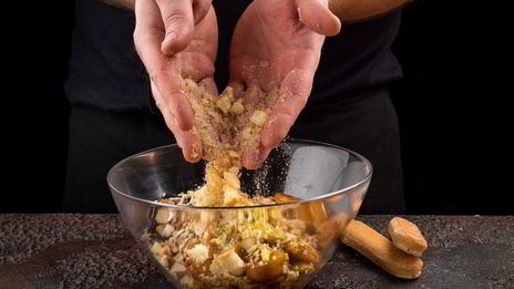 ароматный яблочный штрудель