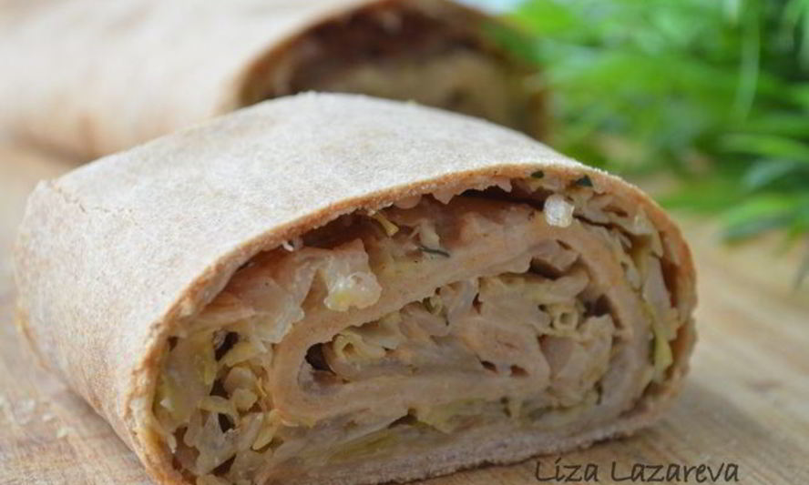 Рецепт австрийский штрудель с капустой