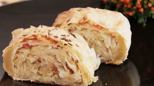 Богемский штрудель с капустой