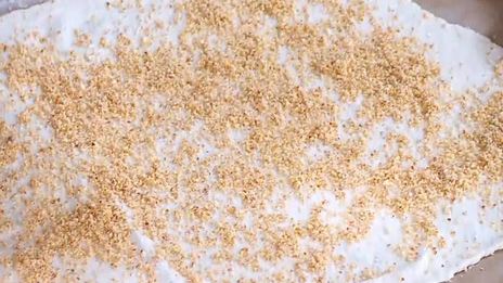 быстрый штрудель с финиками и орехами