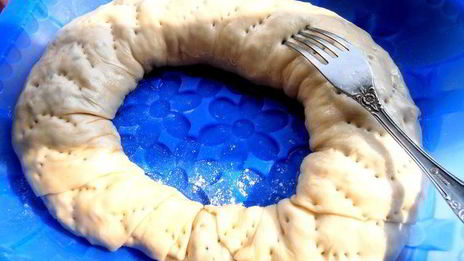 хрустящий постный штрудель с ароматной полезной начинкой