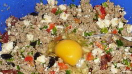 мясной штрудель в духовке