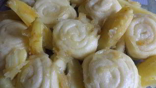 Немецкий штрудель с картошечкой и луком