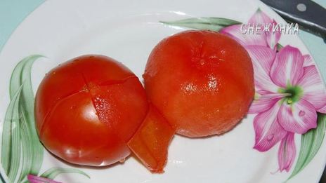 рисовый штрудель с томатно-яблочным джемом