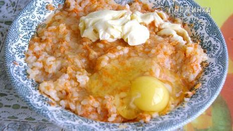 рисовый штрудель с томатно-яблочным джемом