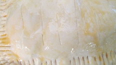 рыбный штрудель из творожного теста
