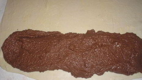 шоколадно-ореховый штрудель